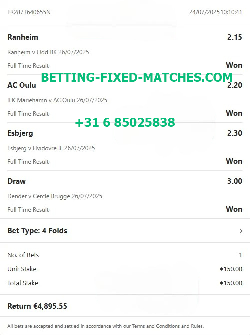 Get Fixed Match Today